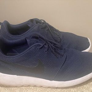 Blue Nike runners